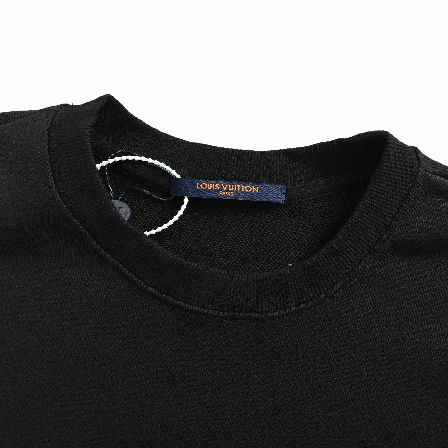 Louis Vuitton/Louis Vuitton 25Fw front and back logo embroidered crew neck sweatshirt